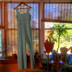 Francesca's Dee Elly, Small teal jumpsuit